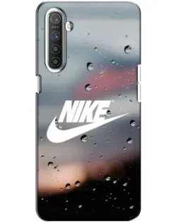 Чехол для Realme XT с картинкой «Nike в стиле ретро»
