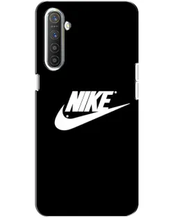 Чехол для Realme XT с картинкой «Мазки краски Nike»