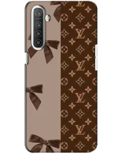 Чехол для Realme XT с картинкой «Louis Vuitton — банты»
