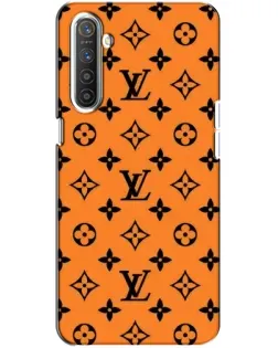 Чехол для Realme XT с картинкой «Оранжевый стиль LV»