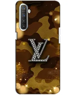 Чехол для Realme XT с картинкой «Камуфляжный Louis Vuitton»