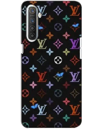 Чехол для Realme XT с картинкой «Цветная монограмма LV» Чехол для Realme XT с картинкой «Цветная монограмма LV»