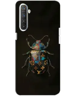 Чехол для Realme XT с картинкой «LV — мраморный принт»