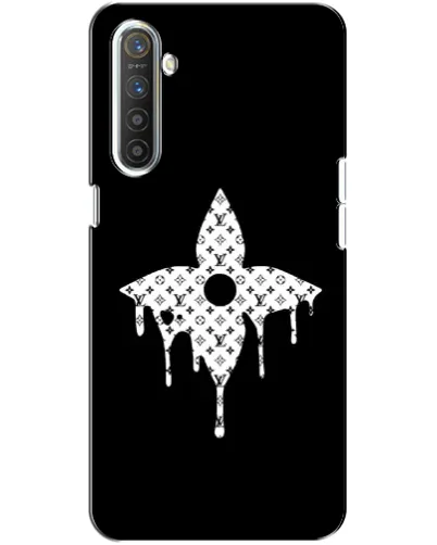 Чехол для Realme XT с картинкой «Цветочная монограмма» Чехол для Realme XT с картинкой «Цветочная монограмма»