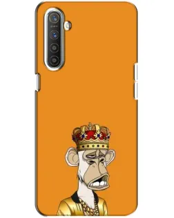 Чехол для Realme XT с картинкой «Золотая обезьяна Bored Ape»