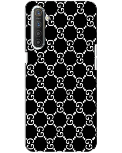 Чехол для Realme XT с картинкой «Gucci — сетчатый паттерн»