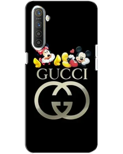 Чехол для Realme XT с картинкой «Gucci — герои Disney»