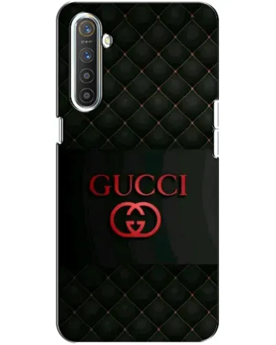 Чехол для Realme XT с картинкой «Gucci — стеганый черный»