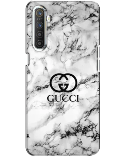 Чехол для Realme XT с картинкой «Gucci — мраморный шик»