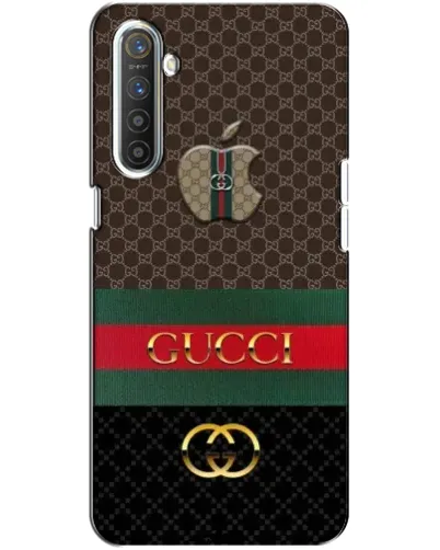 Чехол для Realme XT с картинкой «Gucci — брендированный десерт»