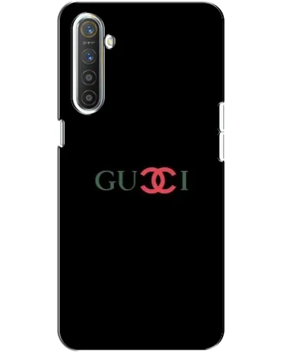 Чехол для Realme XT с картинкой «Gucci — красный градиент»