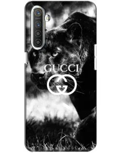 Чехол для Realme XT с картинкой «Gucci — дикая природа»