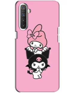 Чохол для Realme XT з картинкою «My Melody та Kuromi» Чохол для Realme XT з картинкою «My Melody та Kuromi»