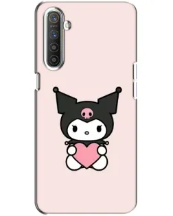 Чохол для Realme XT з картинкою «Kuromi та серце» Чохол для Realme XT з картинкою «Kuromi та серце»