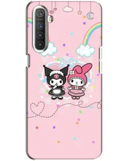 Чохол для Realme XT з картинкою «My Melody та Kuromi» Чохол для Realme XT з картинкою «My Melody та Kuromi»