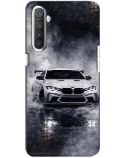 Чехол для Realme XT с картинкой «BMW сквозь туман»