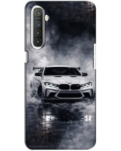 Чехол для Realme XT с картинкой «BMW сквозь туман»