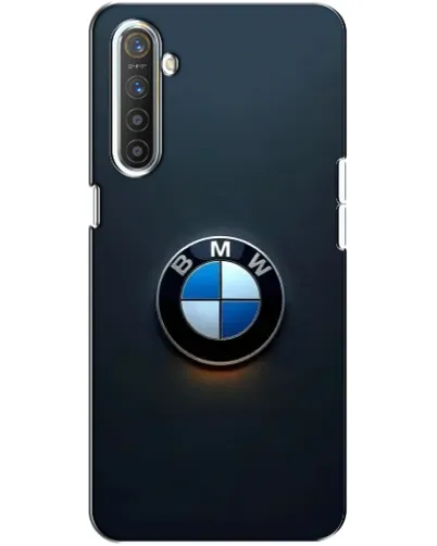 Чехол для Realme XT с картинкой «Логотип BMW — минимализм»