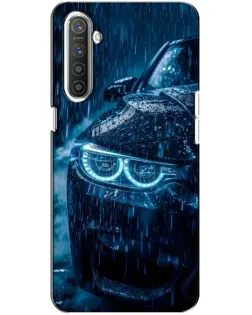 Чехол для Realme XT с картинкой «BMW под дождем»