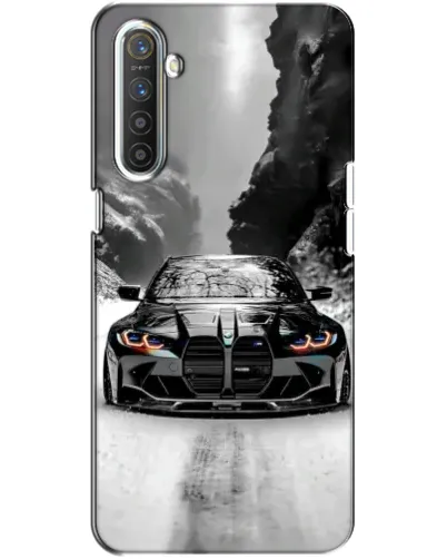 Чехол для Realme XT с картинкой «BMW — акварельный дрифт» Чехол для Realme XT с картинкой «BMW — акварельный дрифт»