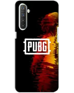 Чехол для Realme XT с картинкой «Яркий логотип PUBG»