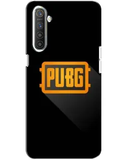 Чехол для Realme XT с картинкой «PUBG — рамка лого»