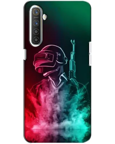 Чехол для Realme XT с картинкой «PUBG — огненный воин» Чехол для Realme XT с картинкой «PUBG — огненный воин»