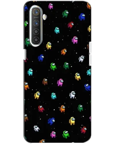 Чехол для Realme XT с картинкой «Экипаж Among Us»