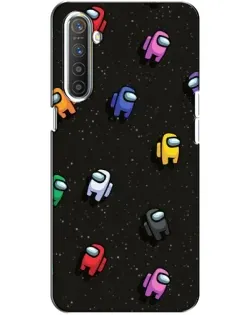 Чехол для Realme XT с картинкой «Космический паттерн Among Us» Чехол для Realme XT с картинкой «Космический паттерн Among Us»