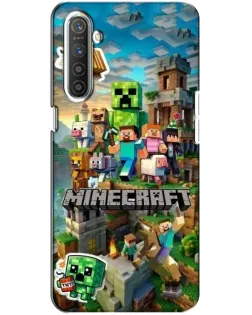 Чехол для Realme XT с картинкой «Замок Minecraft» Чехол для Realme XT с картинкой «Замок Minecraft»