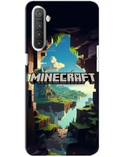 Чехол для Realme XT с картинкой «Пещера Майнкрафт» Чехол для Realme XT с картинкой «Пещера Майнкрафт»