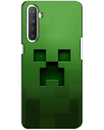 Чехол для Realme XT с картинкой «Крипер микро-дизайн»