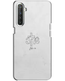 Чехол для Realme XT с картинкой «Иоанна 3:16 Крест» Чехол для Realme XT с картинкой «Иоанна 3:16 Крест»