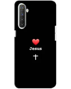 Чехол для Realme XT с картинкой «Сердце - Jesus» Чехол для Realme XT с картинкой «Сердце - Jesus»