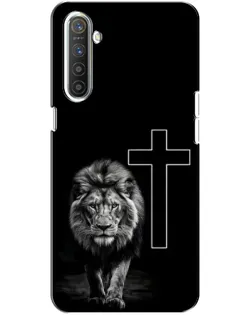Чехол для Realme XT с картинкой «Лев и Крест» Чехол для Realme XT с картинкой «Лев и Крест»