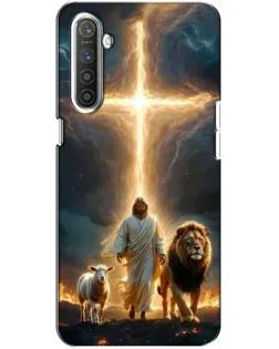Чехол для Realme XT с картинкой «Лев Иуды и Свет» Чехол для Realme XT с картинкой «Лев Иуды и Свет»