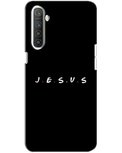 Чехол для Realme XT с картинкой «Точки веры J.E.S.U.S.»