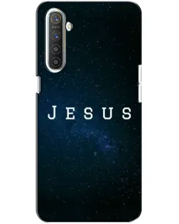 Чехол для Realme XT с картинкой «Звездное небо Jesus»