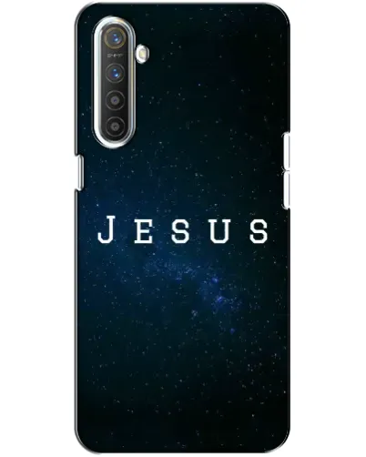 Чехол для Realme XT с картинкой «Звездное небо Jesus»