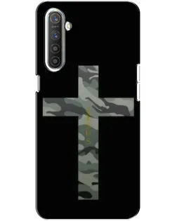Чехол для Realme XT с картинкой «Милитари Крест»