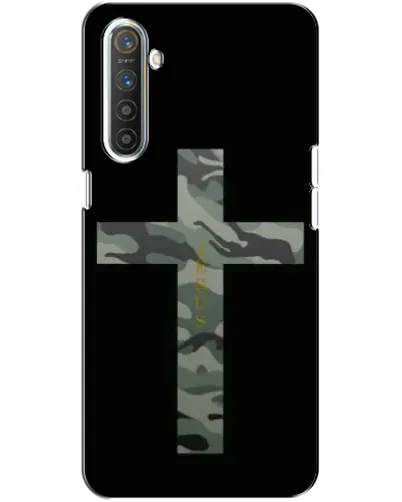 Чехол для Realme XT с картинкой «Милитари Крест»