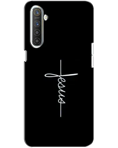 Чехол для Realme XT с картинкой «Тонкая линия веры»