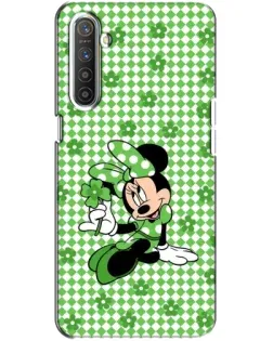 Чехол для Realme XT с картинкой «Mickey в клетку»