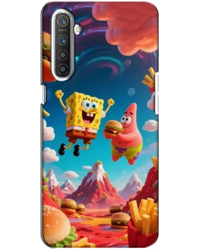 Чехол для Realme XT с картинкой «Космический фастфуд» Чехол для Realme XT с картинкой «Космический фастфуд»