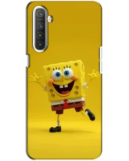 Чехол для Realme XT с картинкой «Позитивный Губка Боб»