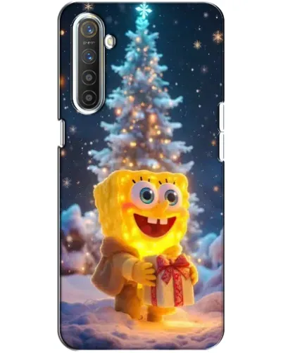 Чехол для Realme XT с картинкой «Рождественский Спанч Боб» Чехол для Realme XT с картинкой «Рождественский Спанч Боб»
