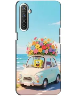 Чехол для Realme XT с картинкой «Автомобильное путешествие»