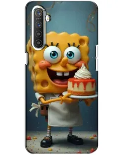 Чехол для Realme XT с картинкой «Повар Спанч Боб»