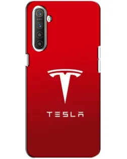 Чехол для Realme XT с картинкой «Tesla Red Classic»