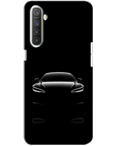 Чехол для Realme XT с картинкой «Силуэт Tesla Night» Чехол для Realme XT с картинкой «Силуэт Tesla Night»